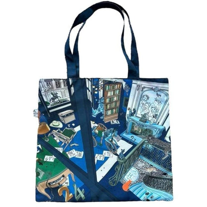 VIP/GWP Blue Monogram Tote Bag