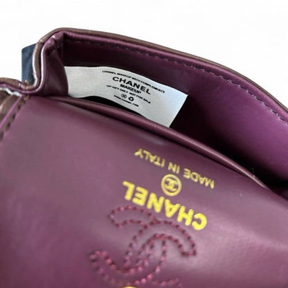 VIP/GWP Brown Classic Mini Bag with Coin Purse Charm & Box