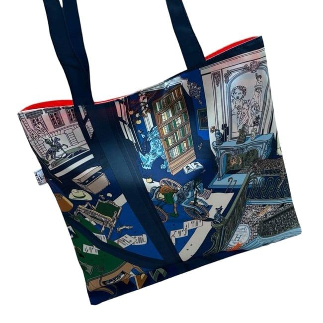 VIP/GWP Blue Monogram Tote Bag