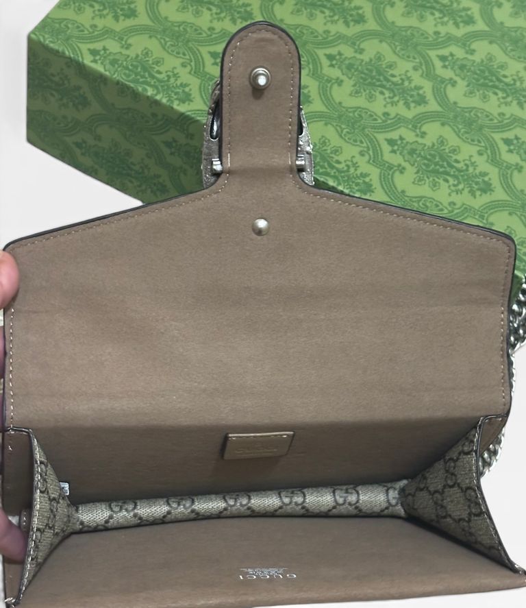 VIP/GWP Ebony Dionysus GG Supreme Bag