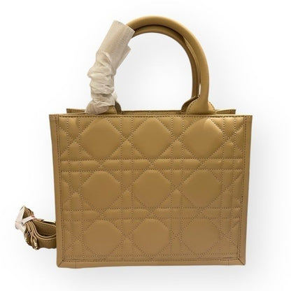 VIP/GWP Camel Tan Cannage Lady Bag with Box