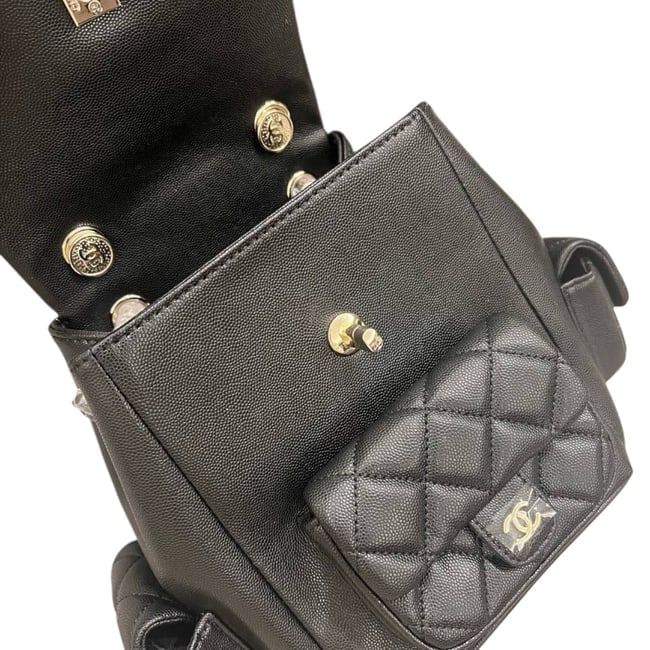 VIP/GWP Black Quilted Backpack with Box
