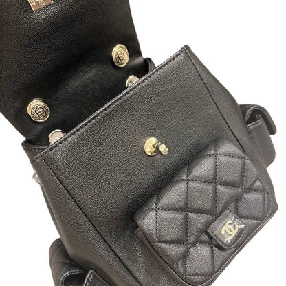 VIP/GWP Black Quilted Backpack with Box