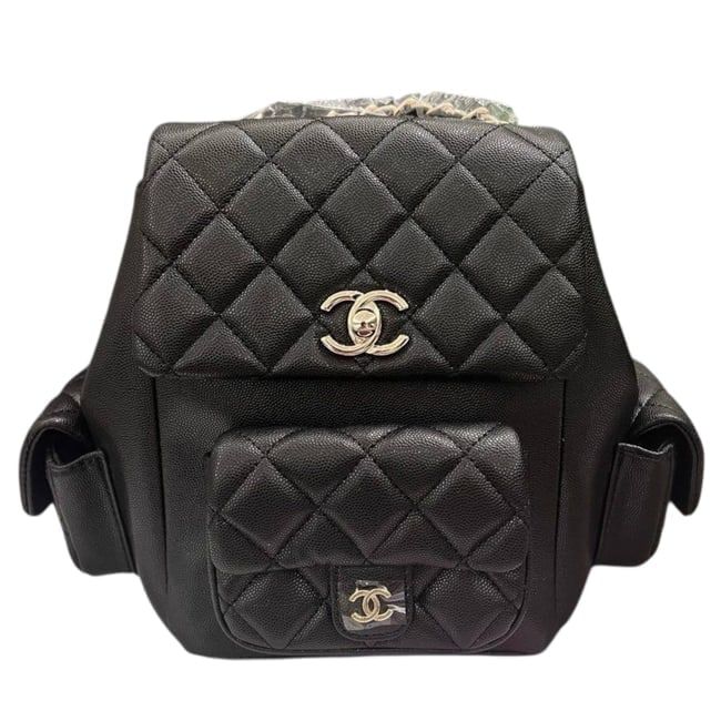 VIP/GWP Black Quilted Backpack with Box
