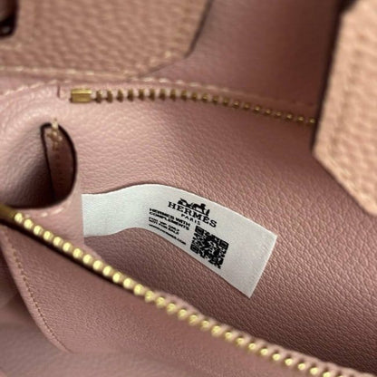 VIP/GWP Powder Pink Birkin Bag with Lock, Key & Box