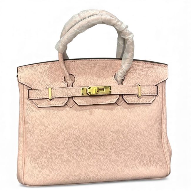 VIP/GWP Powder Pink Birkin Bag with Lock, Key & Box