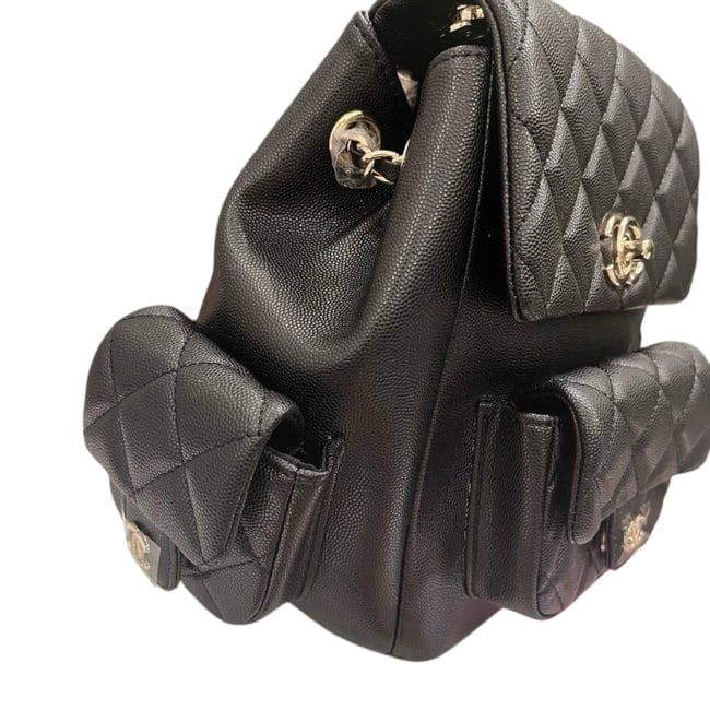 VIP/GWP Black Quilted Backpack with Box