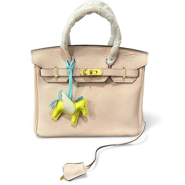 VIP/GWP Powder Pink Birkin Bag with Lock, Key & Box
